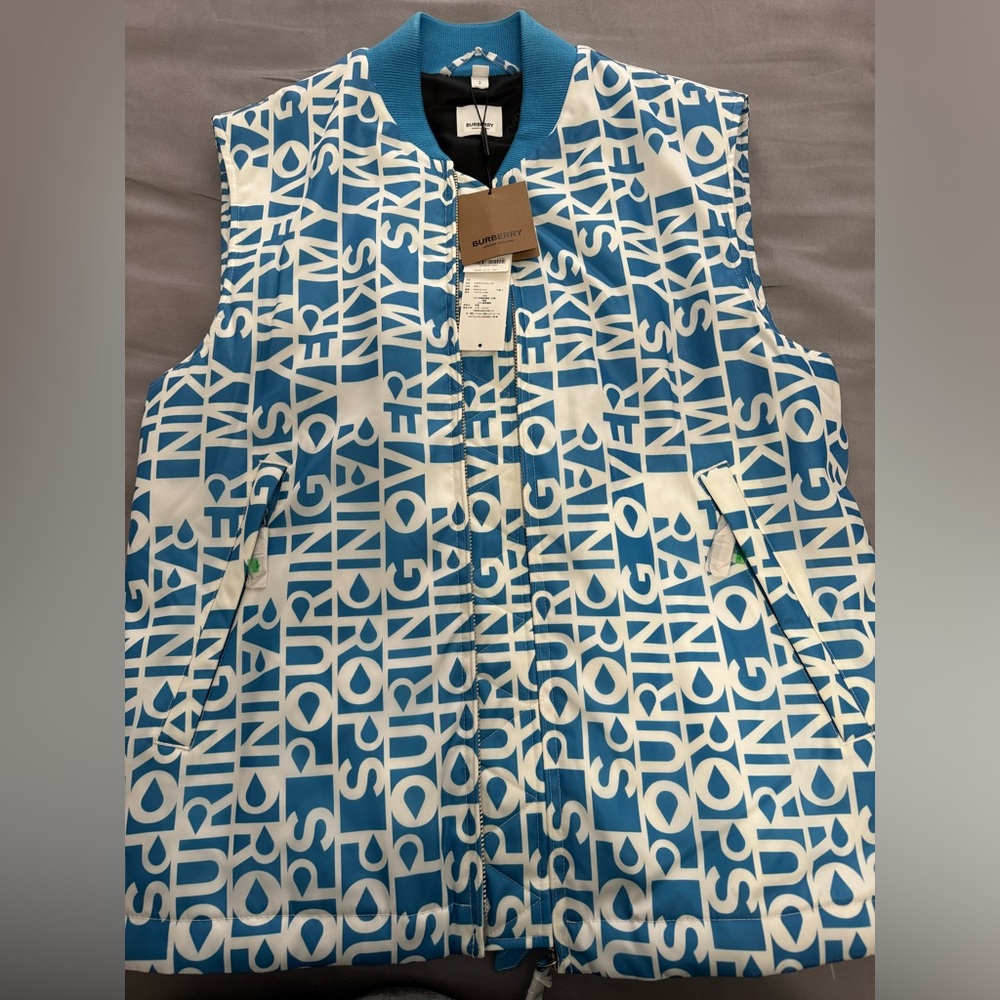 Burberry Rain Capsule Brentwall Quilted Vest